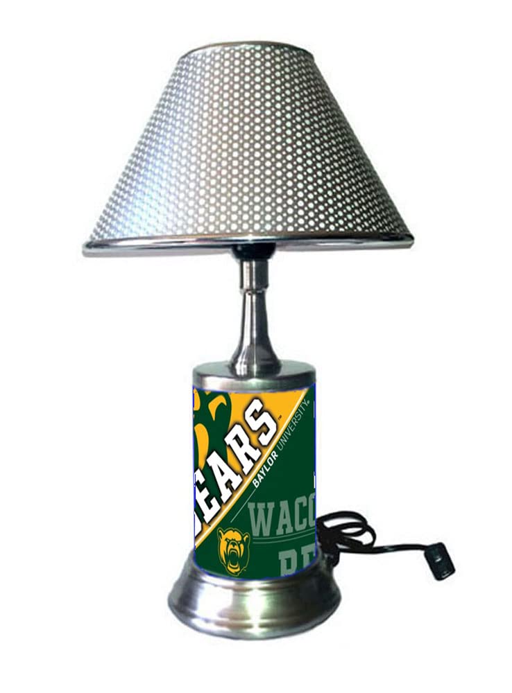 Js Table Lamp With Shade, Plate Rolled Into Lamp Body, Baybe