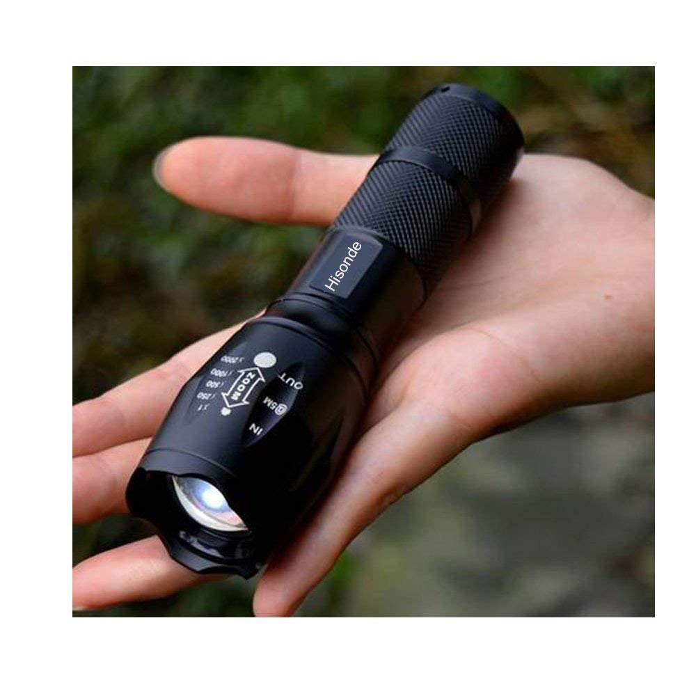 Hisonde Military Grade Tactical 5 Mode High Lumens Waterproof Led Flashlight (3)