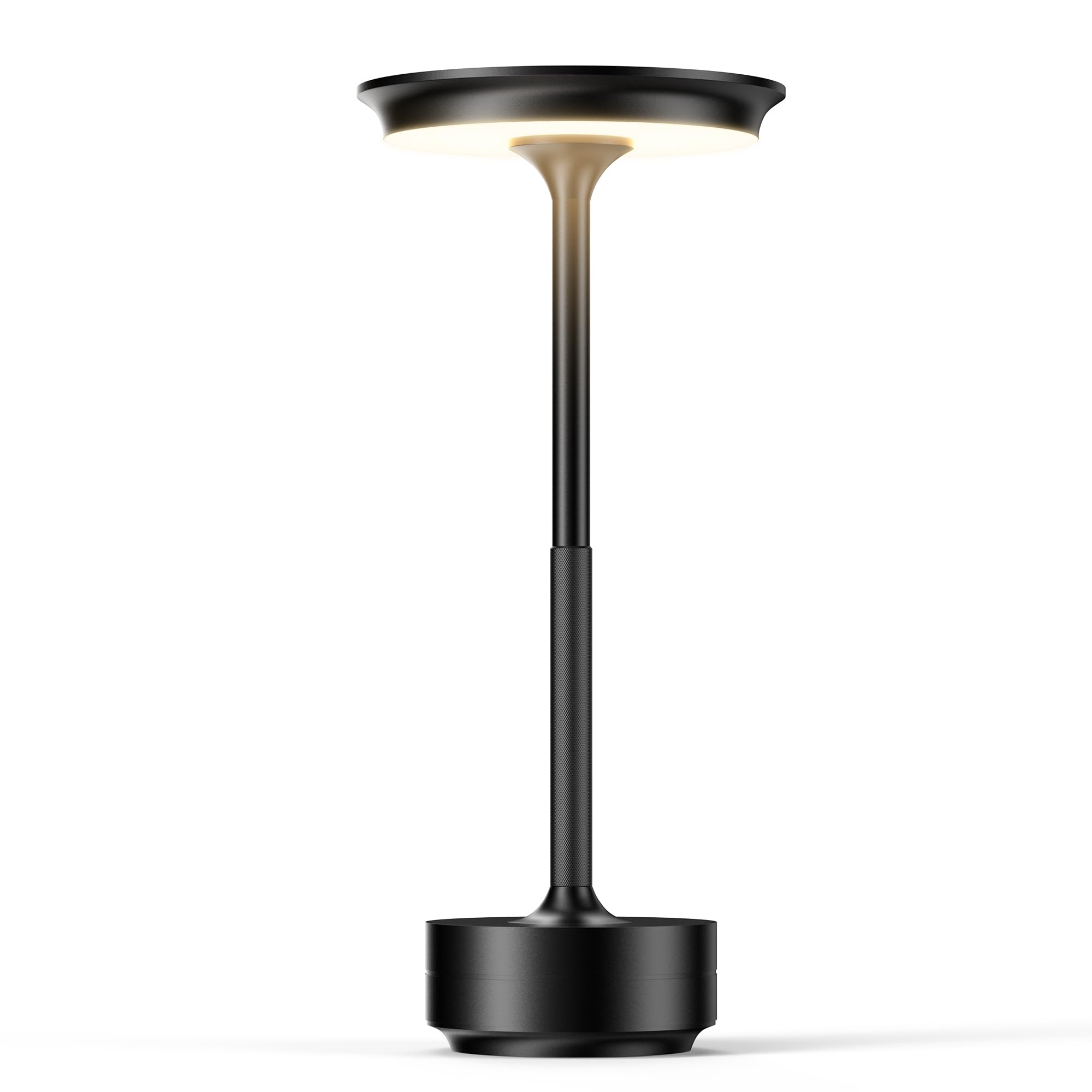 Gigart Cordless Table Lamps Rechargeable, Portable 5000Mah Battery Table Light, 3 Color Stepless Dimming Led Table Light With Memory Function, Touch Control, Modern Table Lamp For Dinning/Outdoor/Bar/Patio