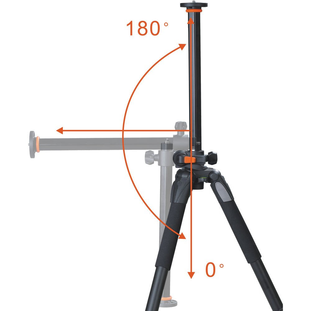 Vanguard Alta Pro 263Ab 100 Aluminum Tripod With Sbh-100 Ball Head For Sony, Nikon, Canon Dslr Cameras, Black