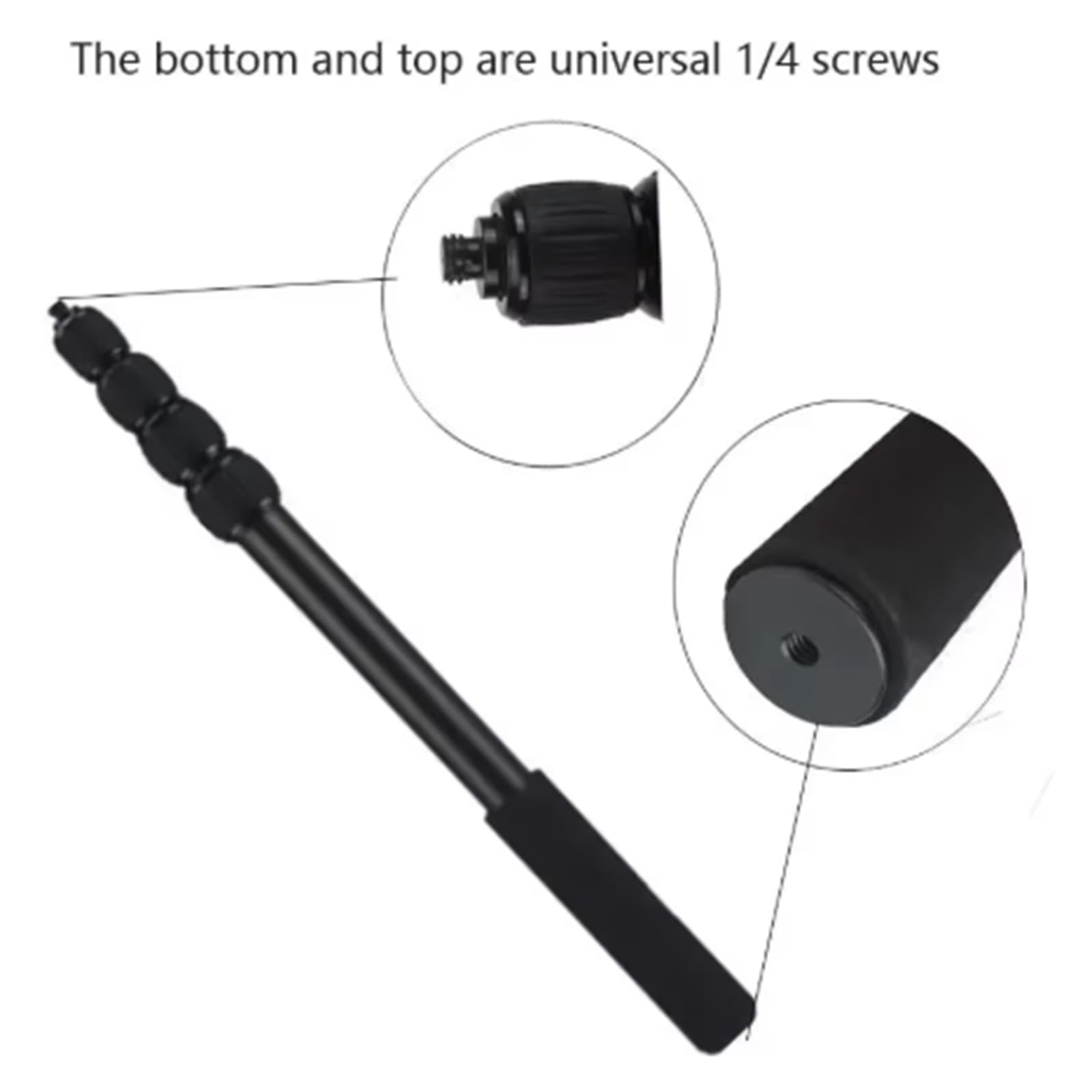 Rumds Adjustable Length Stabilizers Stick Stabilizers Extension Rod For Travel Photography And Live Streaming