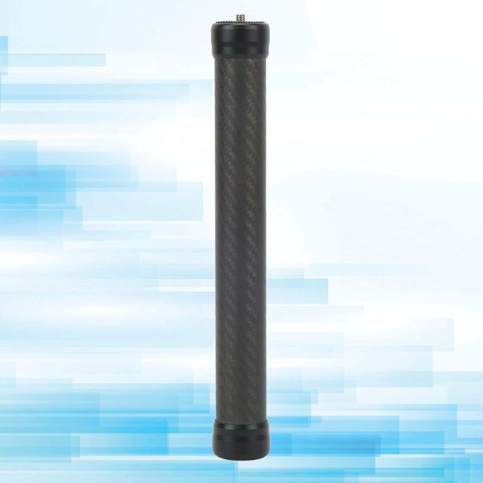 Acouto Camera Stabilizer Extension Pole For S 25Cm Camera Stabilizer Extension Pole Aluminum Alloy Carbon Fiber 33Mm Diameter 1/4In Stick