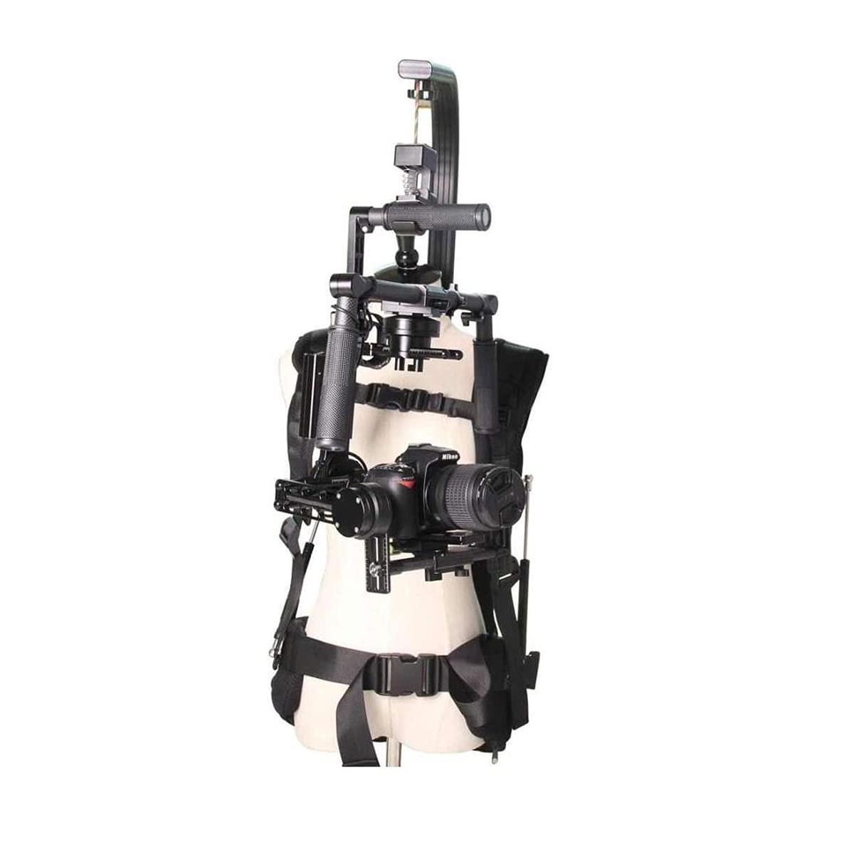 Supfoto Easy Rig Stabilizer Vest Professional Stabilizing Body Support For Dslr Camera Gimbals Camcorders Steadycam (8-18Kg/17.6-39.7Lb)