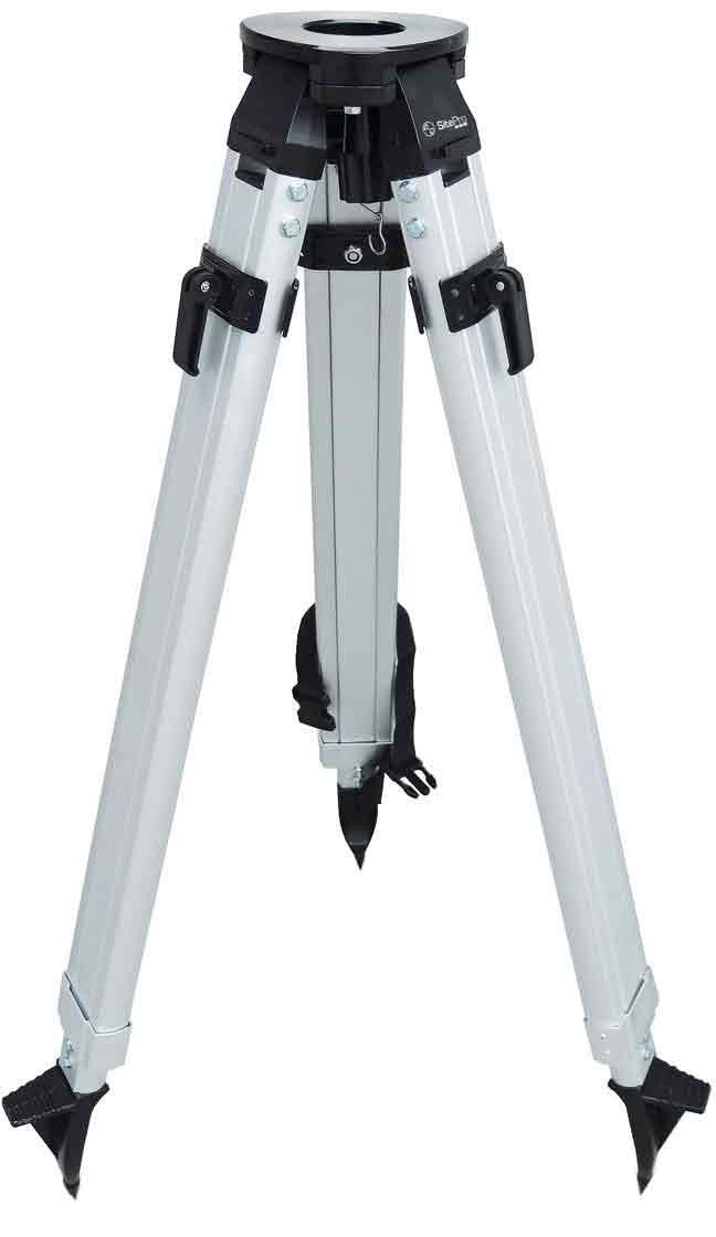 Sitepro 01-Alqr20-B 5/8-11 Heavy Duty Aluminum Tripod With Quick Clamp, Black