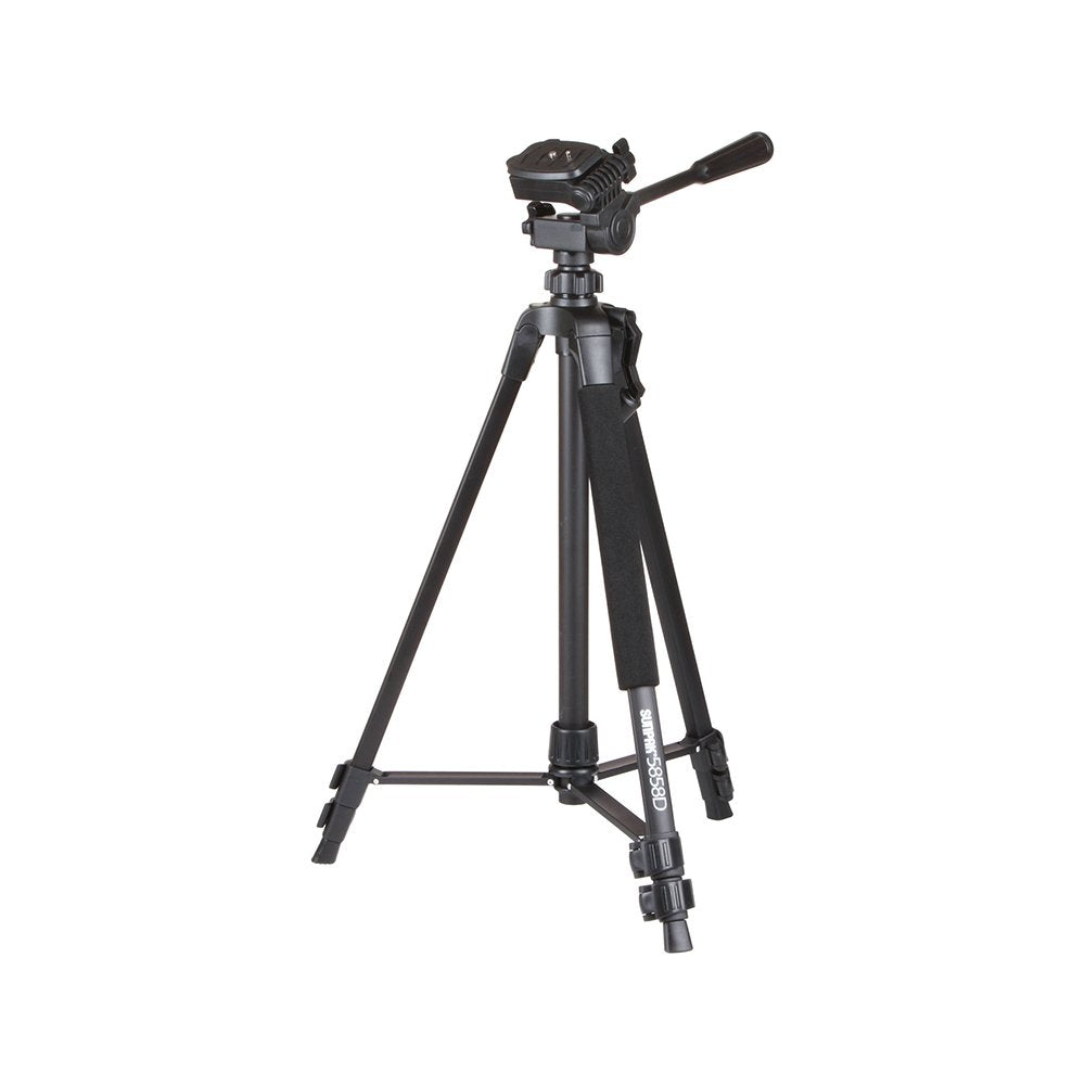 Sunpak Platinum Plus By 5858D Photo/Video Tripod (Black)