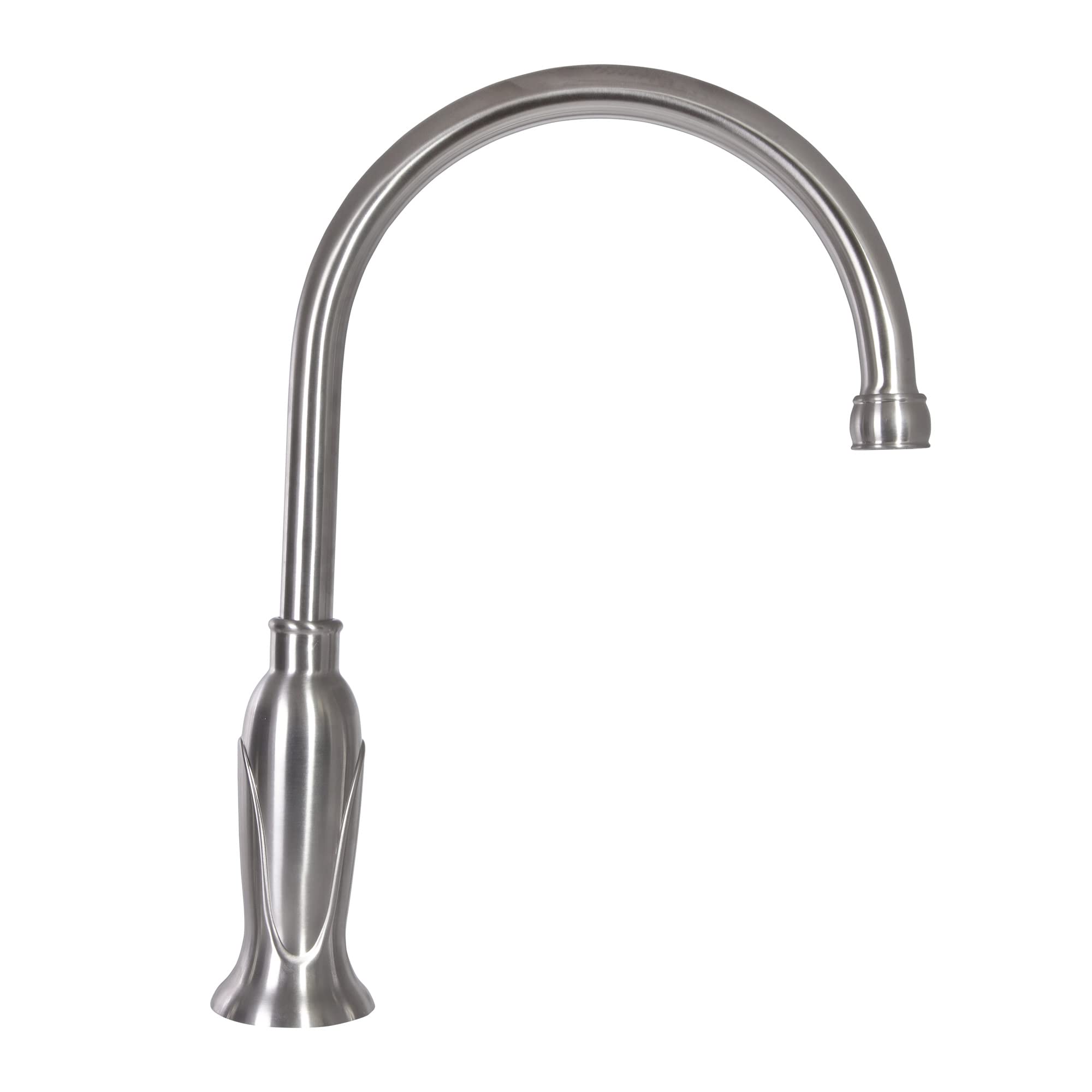 Design House 525808 Madison Faucet With Side Sprayer & Soap Dispenser In Satin Nickel, 12"