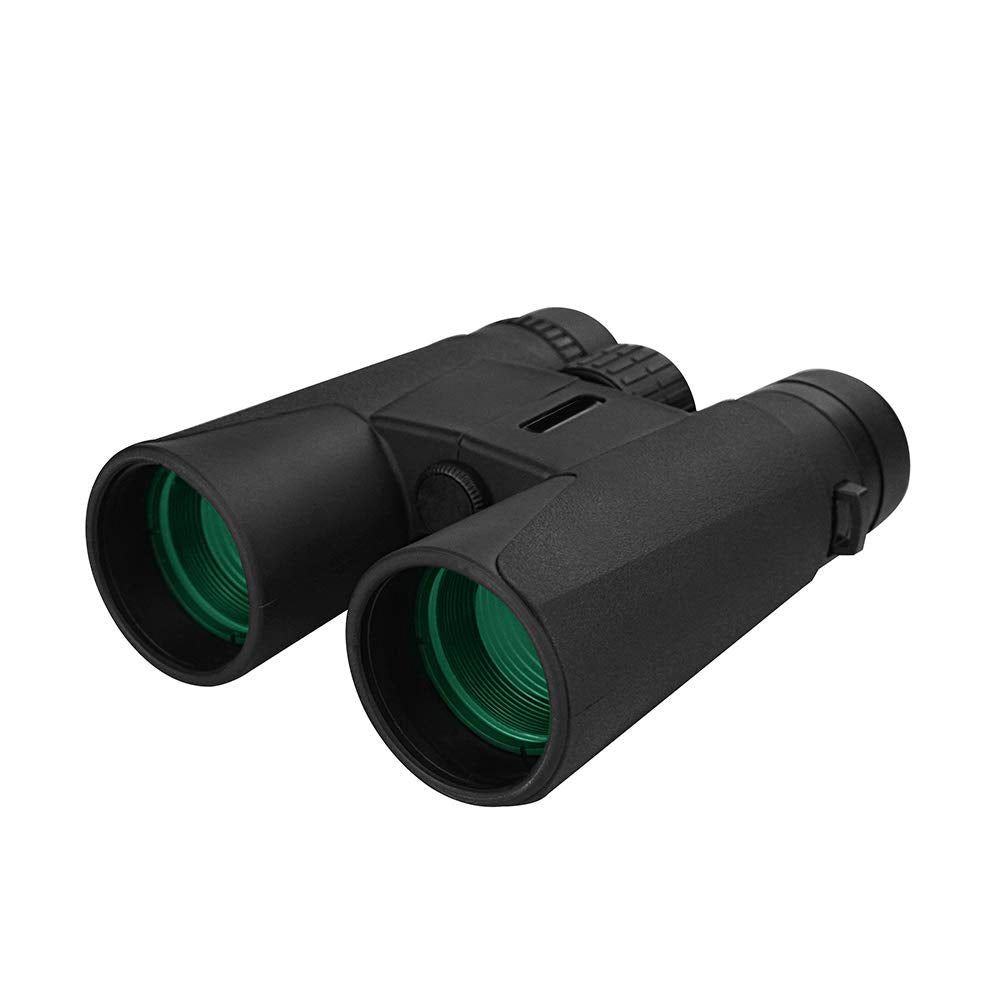Megrezo 10X42 Professional Binoculars With Smartphone Adapter, Compact Waterproof Low Night Vision Binoculars For Adult Birds Watching Hunting Concert Travel