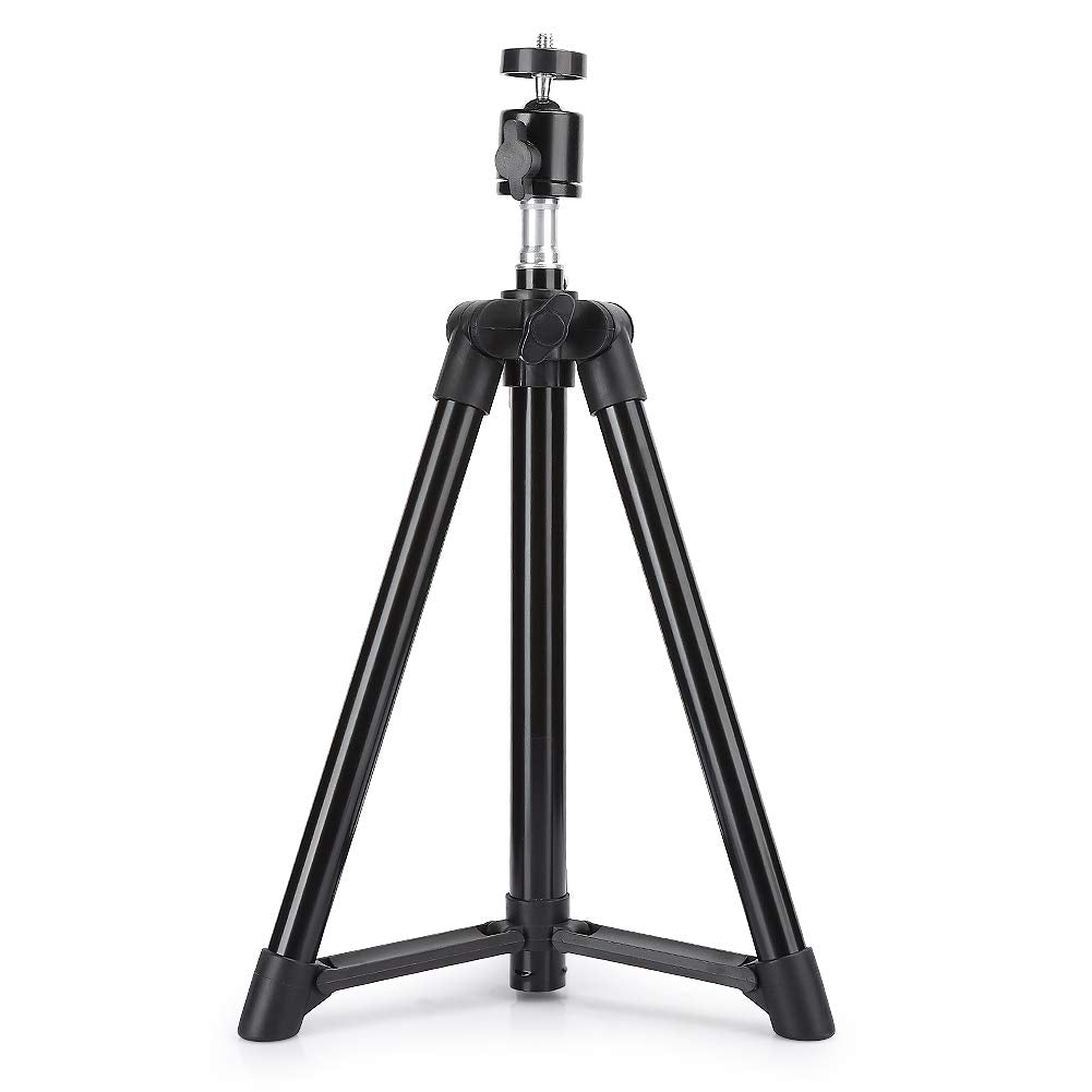 Asixxsix Folding Camera Tripod Stand, Portable Tripod For Smartphones, Multiple Purpose Extendable Tripod With Pet Lock And Ball Head For Digital Cameras Camcorders (0.5M)