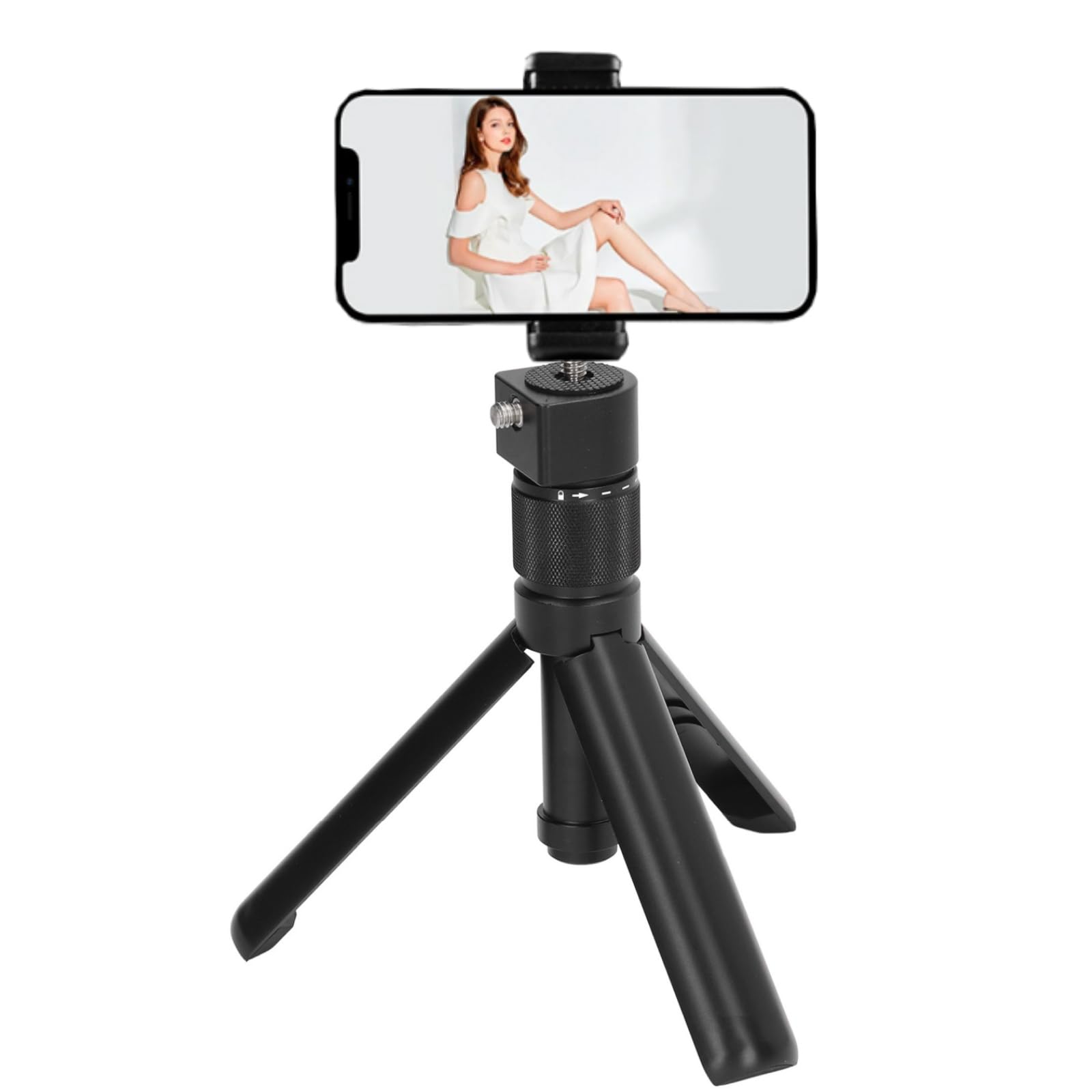 Vingvo Time Handle Fold Tripod For X3/X2/One R & - 360° Rotating Aluminum Alloy Selfie Stick Handle With Multi-Function Compact Tripod (Mini)