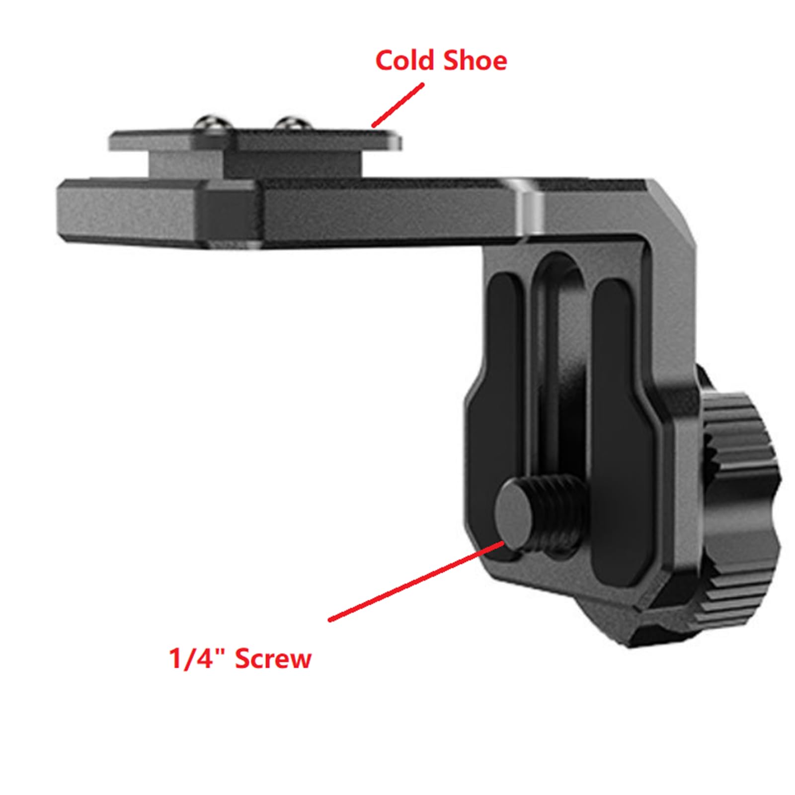 Wansupyin Video Transmission System Bracket Adapter With 1/4 Screw For Dji/Rs2/Rsc2/Rs3/Rs2Pro Stabilizer