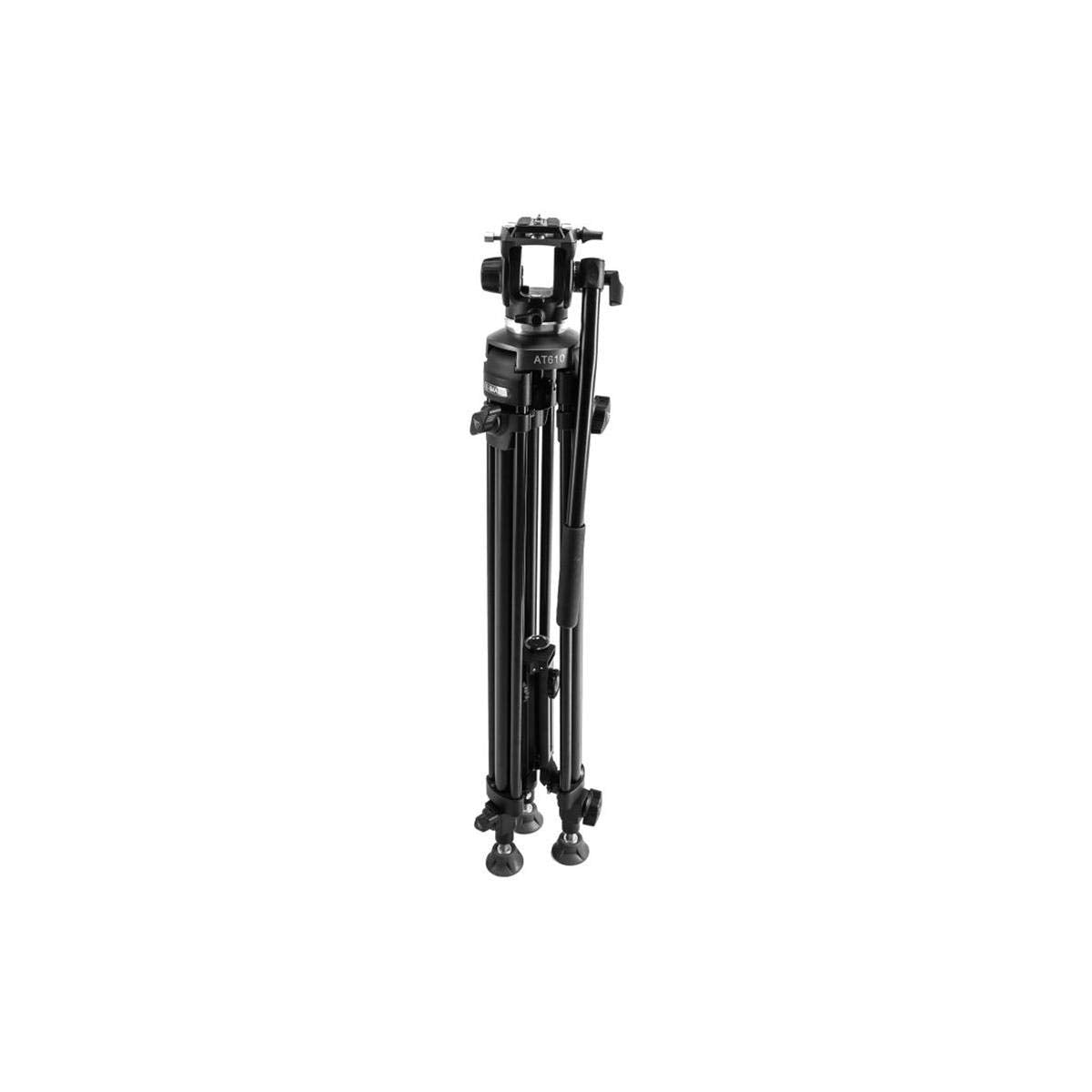 E-Image Professional Compact Tripod With Fluid Head 65Mm Bowl (E-Image) (Ek610)