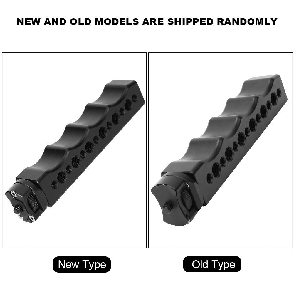 Agatige Microphone Handle Grip, Aluminium Alloy Camera Handle Expand Microphone Stabilizing Handle Three Axis Stabilizer Slr Handles For Camera