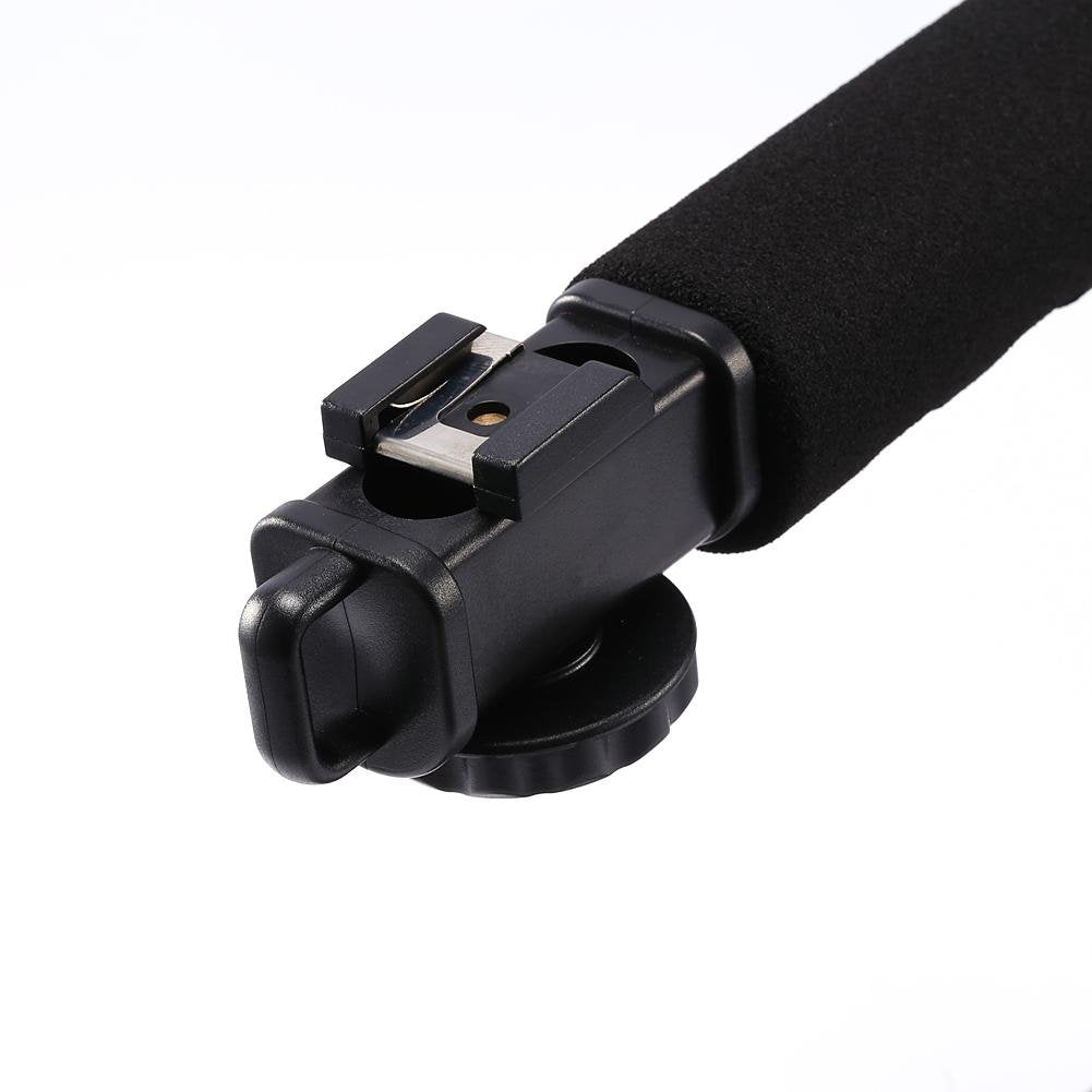 Greensen Video Stabilizing Handle Grip With Hot-Shoe Mount, Portable U-Grip Handheld Stabilizer For Dslr Camera Camcorder