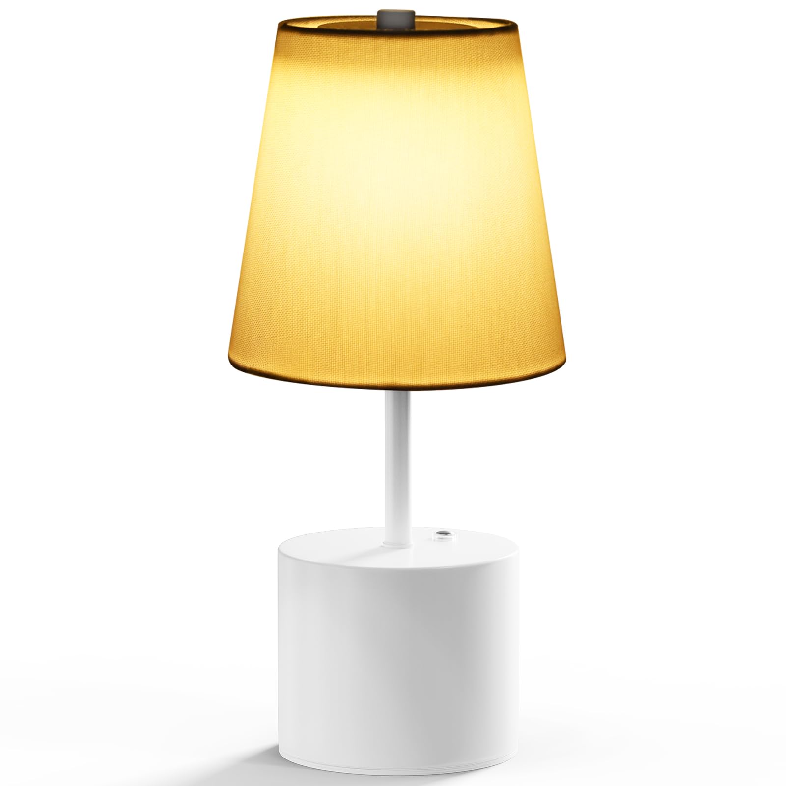 Swinerton Cordless Table Lamp, Rechargeable 5000Mah Battery With 3-Level Dimmer, Portable Led Desk Lamp For Living Room Bedside Bedroom Restaurant Bars Outdoor Party Camping Coffee Shop