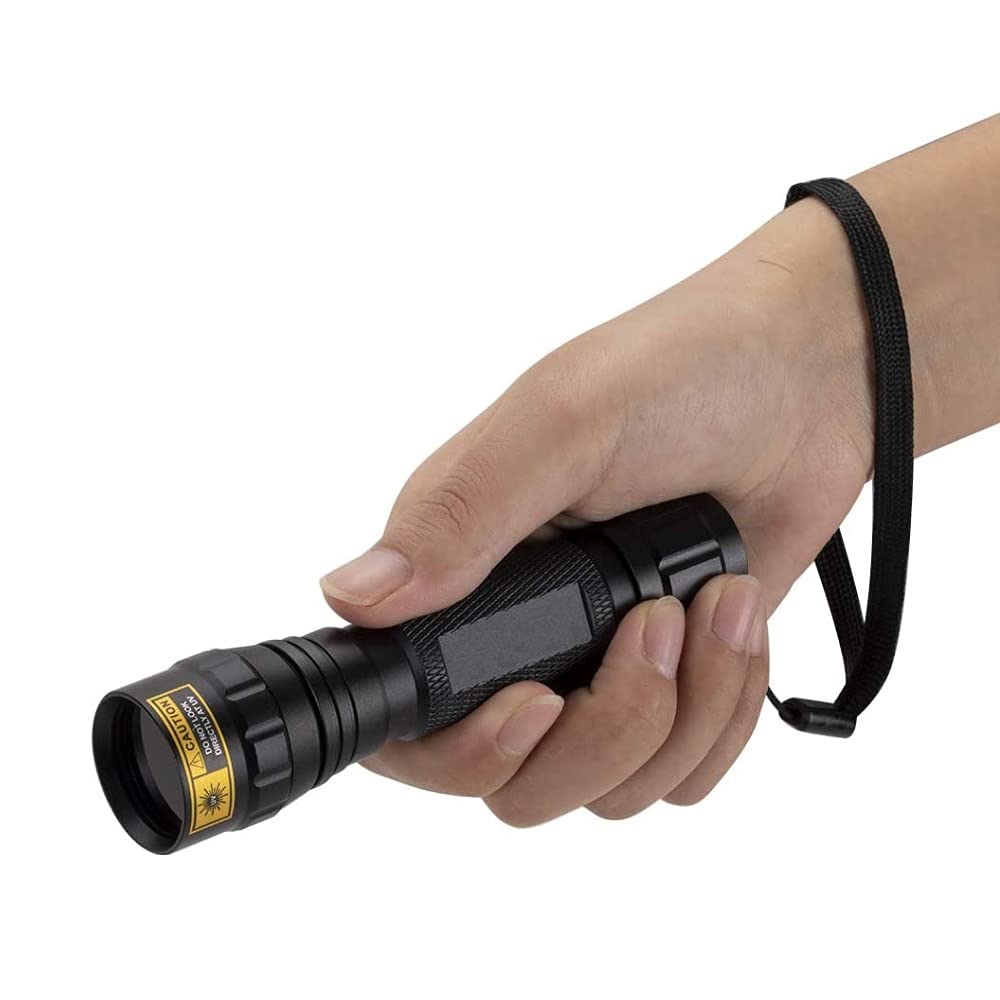 Junchi Uv Flashlight Rechargeable Waterproof Mini 10W Portable 365Nm Flashlights Handheld Night Uv Flash Light For Night Fishing Dog Urine Pet Stains Resin Curing