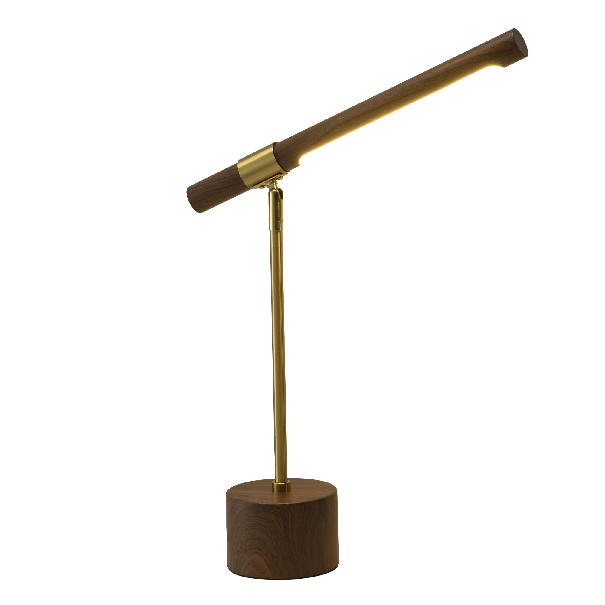 Poiaeusant Adjustable Modern Table Lamp Led Touch Control Reading Table Lamp Thick Base Folding Swing Arm Table Lamp 3 Color Modes Dimmable Metal Table Lamps