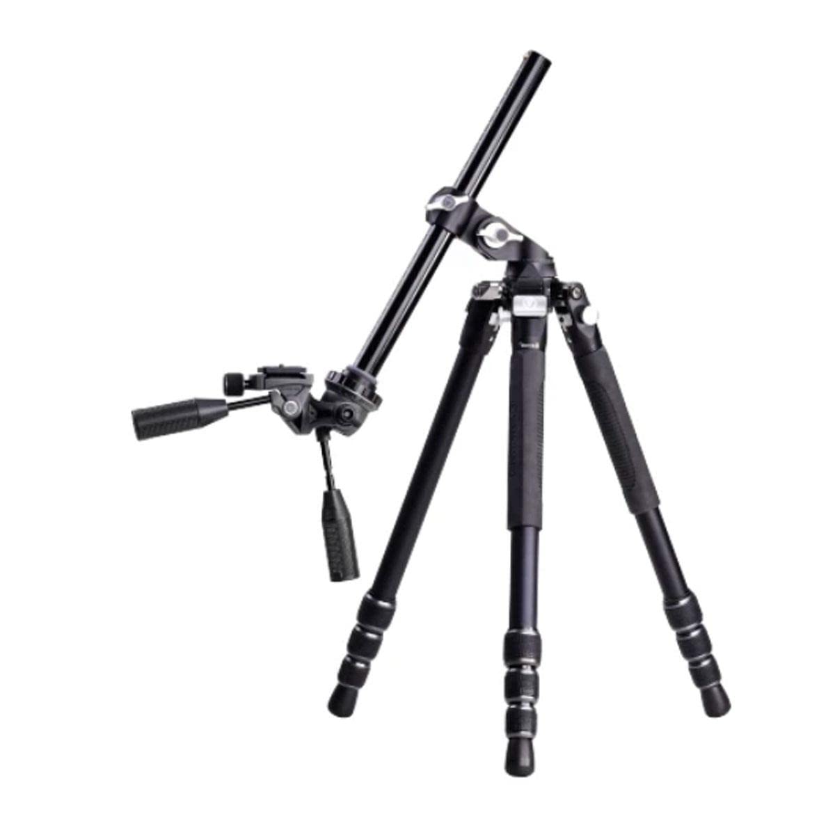 Vanguard Veo3T+264Ap Aluminum Travel Tripod With Pan Head And Multi-Angle Center Column For Overhead Shots
