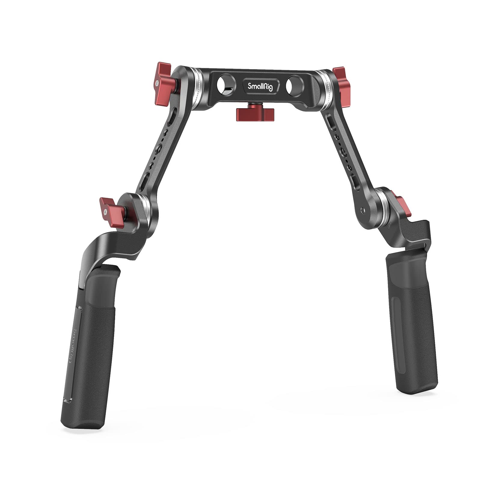 Smallrig Rosette Handle Kit With Rosette Extension Arm For Camera Shoulder Rig Support + 15Mm Carbon Fiber Rods (9 Inch) For 15Mm Rod Rail Support System