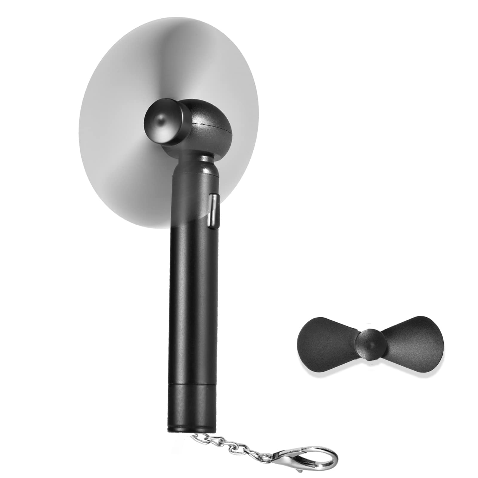 Mini Portable Pocket Fan - Battery Powered Personal Handheld Fan,Small Quiet Hand Fan For Men Women - Koospark
