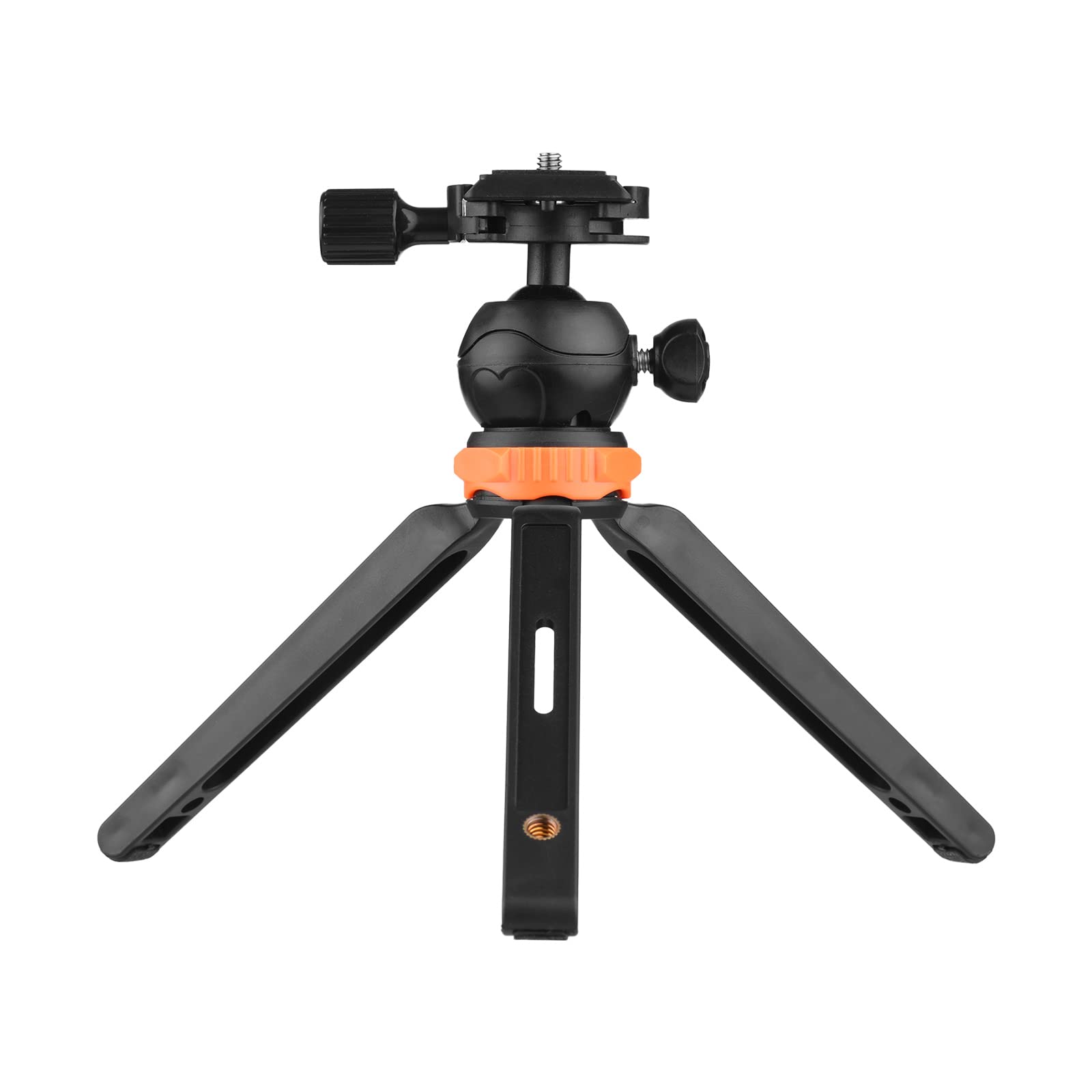 Wisoqu Mini Tripod With 1/4 Inch Screw, Wide Application, Sturdy And Portable Design, Height Adjustable For Dslr Ildc Action Cameras