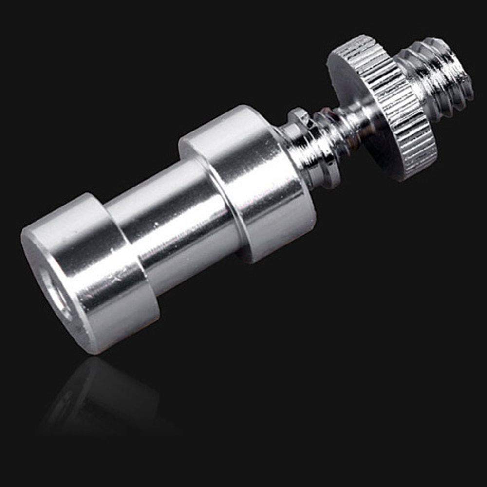 Acxico 3Set Camera Cam 1/4" 3/8" Tripod Screw Adapter Converter To Light Stand Holder Mount