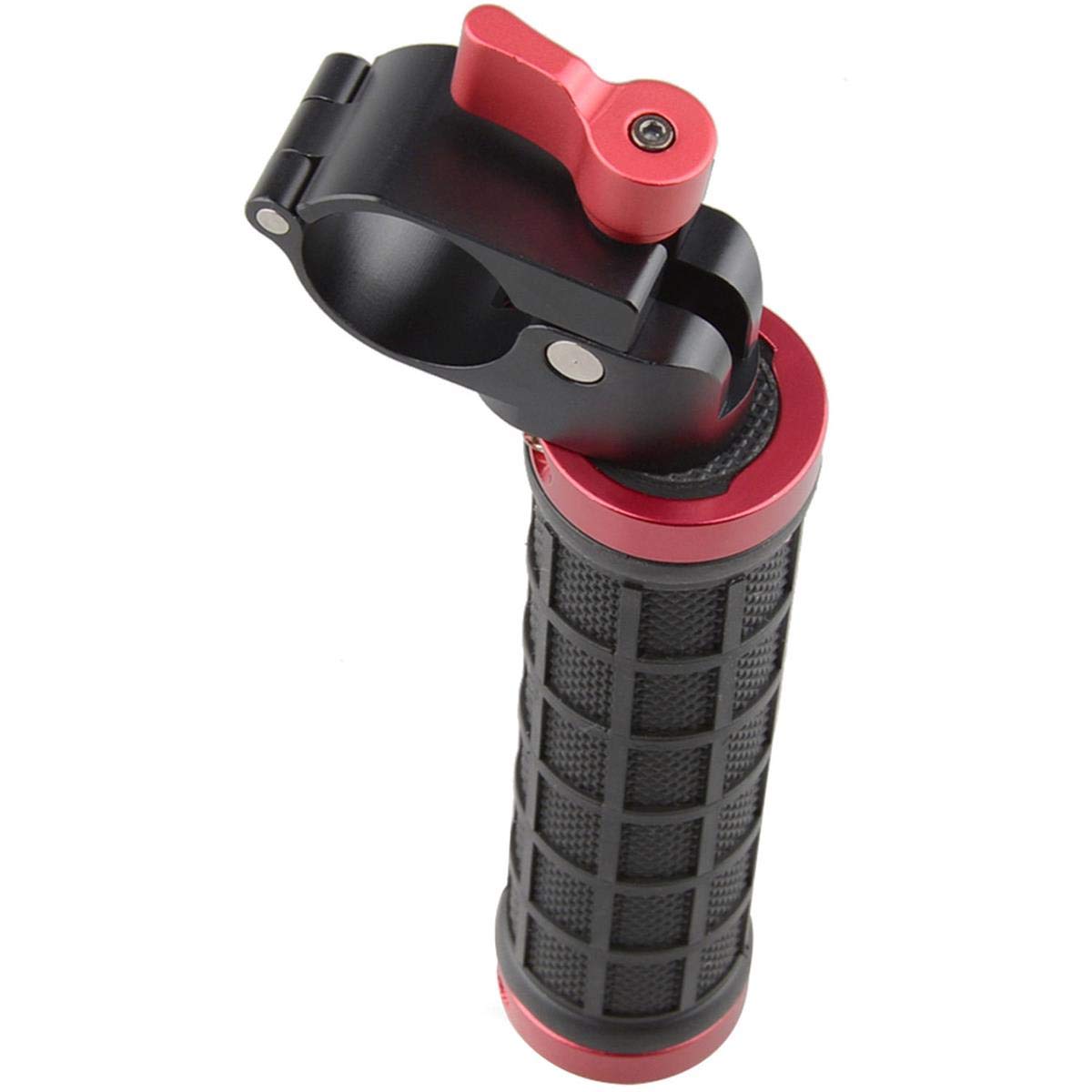 Camvate Right And Left Hand Rubber Handle Grips With 25Mm Rod Clamps For Dji Ronin-M