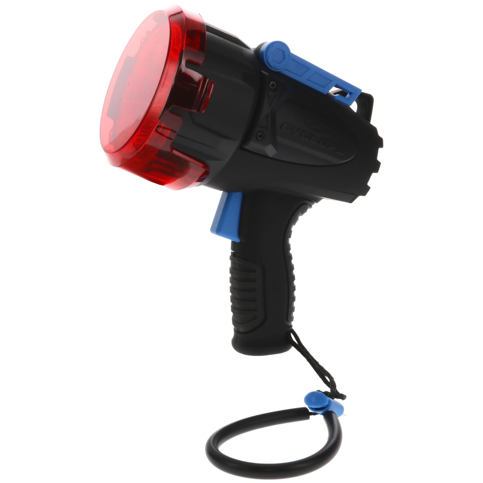 Cyclops Cymax 10000 Lumens Ipx67 Waterproof 4 Lighting Modes Rechargeable Led Handheld Spotlight  Charger & Detachable Red Lens Included