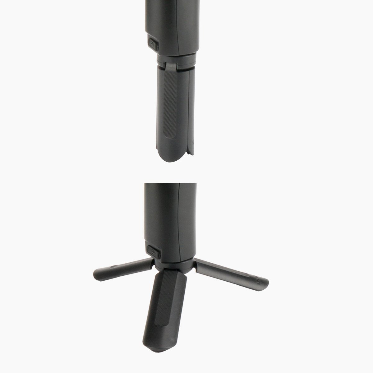 Ulanzi Mini Tripod Stand For Selfie Stick Monopod Stabilizer, Portable Folding Desktop Stand For For Zhiyun Smooth Q/Smooth 4/ Feiyu/Dji Osmo Mobile 2 Gimbal