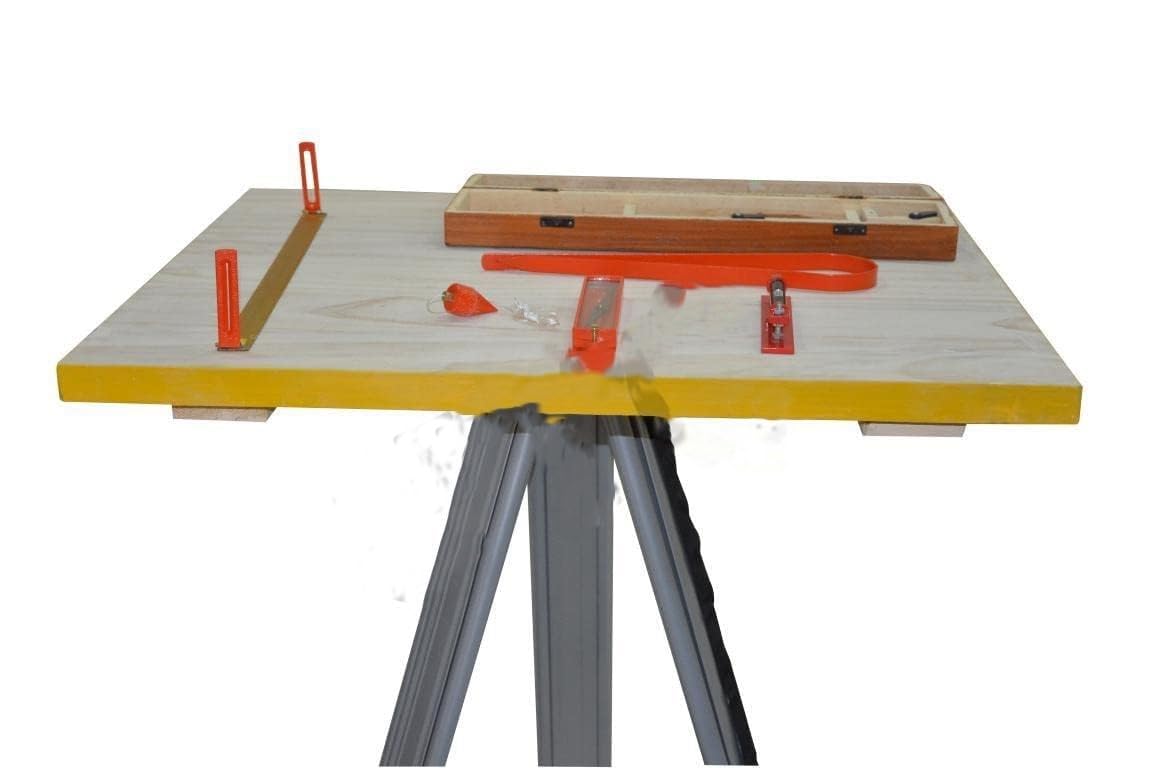 Eagles Instruments Complete Plane Tables Survey Set With Aluminum Tripod And Accessories