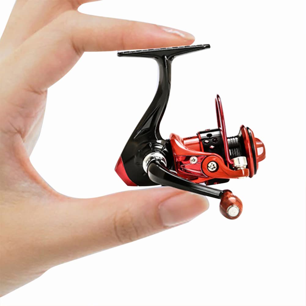 Danolapsi Fishing Reel Full Metal Mini150 Spinning Reel For Carp Fishing Lure No Gap Configuration
