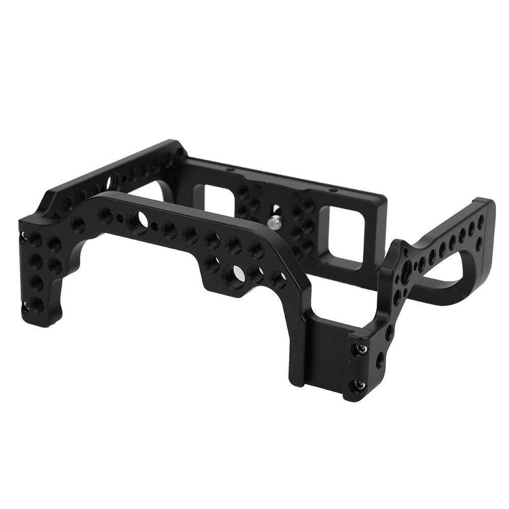 Cosiki Camera Cage, Camera Stabilizer 6X4.3X2In Black Aluminium Alloy Photography Extension Cage With Inner Hex Wrench For R Mirrorless Camera