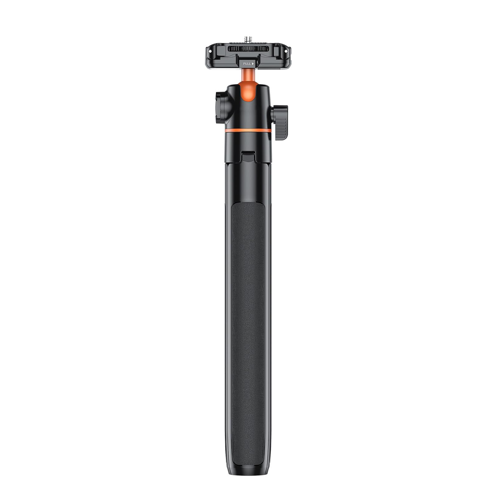 Yicdofu 54"/1.4M Phone Selfie Stick Tripod, 360° Ball Head Adjustable Portable Stand With Phone Clip Lightweight Aluminum Alloy Tripod For Vlog Live Streaming/Youtube/Iphone/Android Smartphones