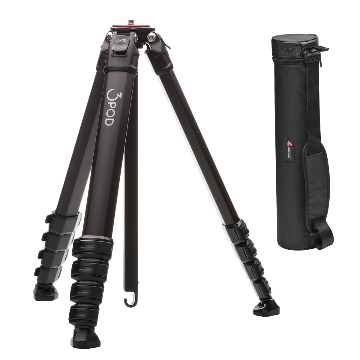 3Pod Wander 4-Section Aluminum Travel Tripod With Q2 Lightweight Fluid Head