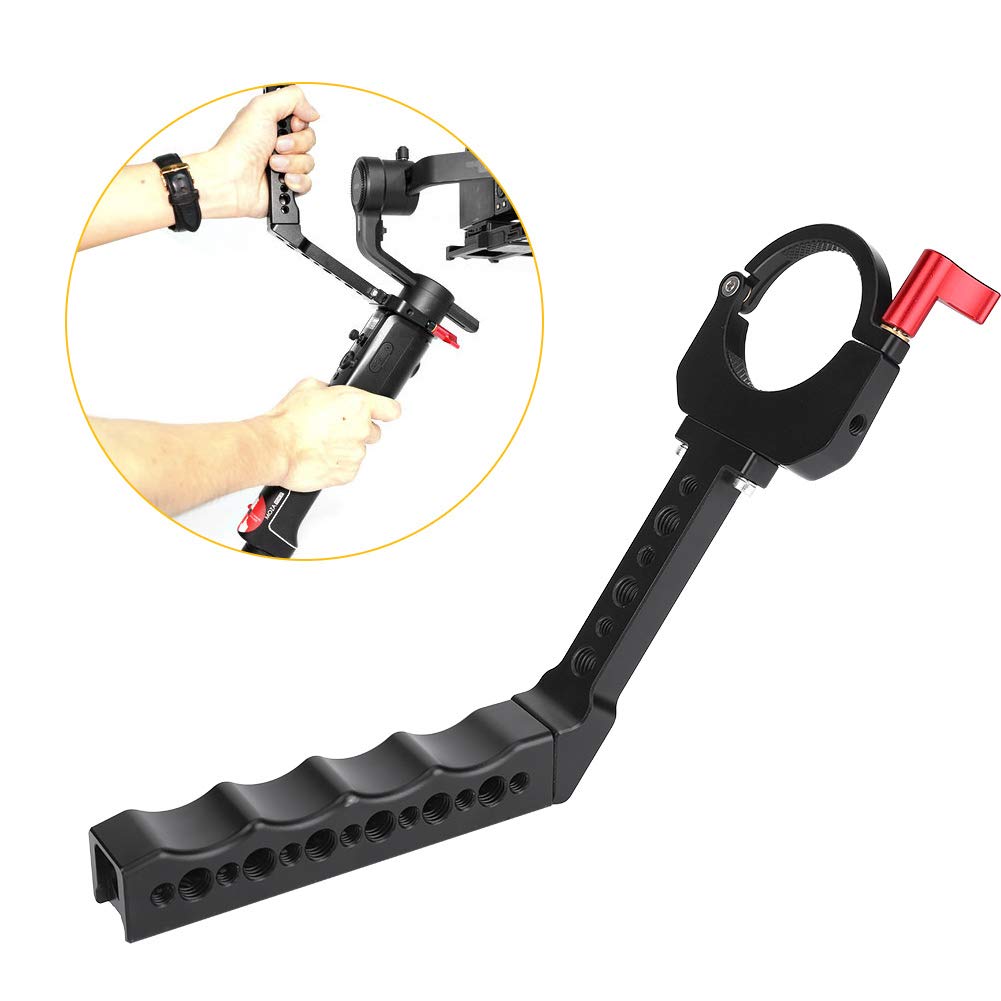Agatige 3-Axis Handheld Gimbal Stabilizer, Camera Stabilizer Grip 3-Axis Handheld Gimbal Stabilizer For Moza Air2 Extension Handle Hand Grip Accessory For Cameras