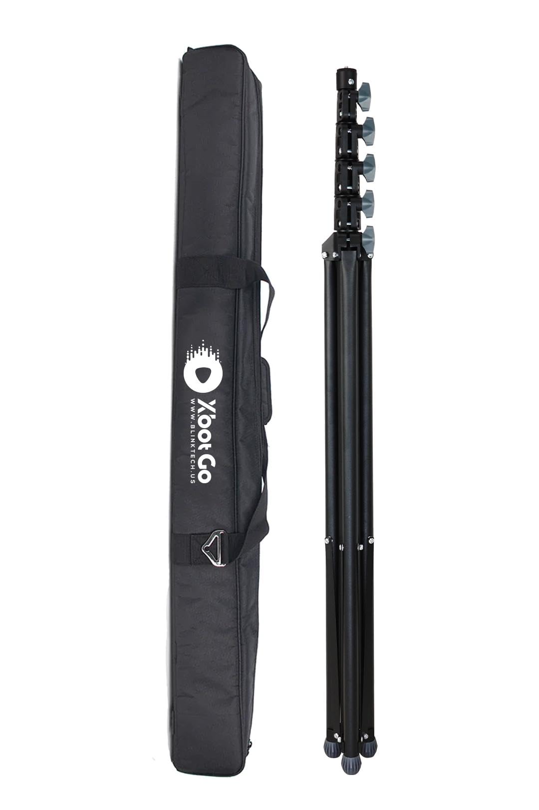 Xbotgo T4 Tripod Set, Alloy Structure, Up To 13 Feet, Professional Storage Bag, Non-Slip Feet Wind Resistant, For Soccer/Basketball Games, Built-In Cushion Pad & 1/4" Screw, Dslr Camera