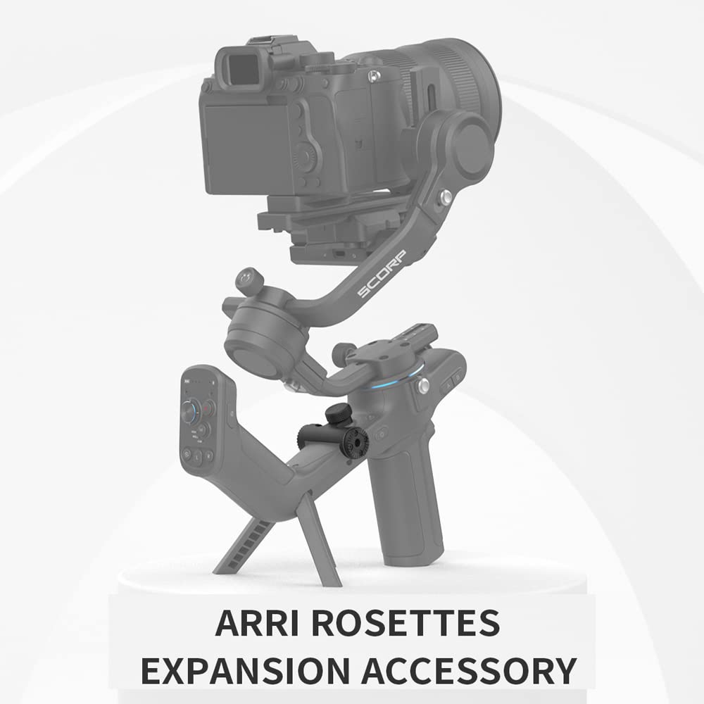 Feiyutech [Official] Arri Rosettes Gear M6 Standard Kit 1/4'' Hole For Feiyu Scprp/Scprp 2 Gimbal/Scorp-C Stabilizer Install Monitor And Microphone