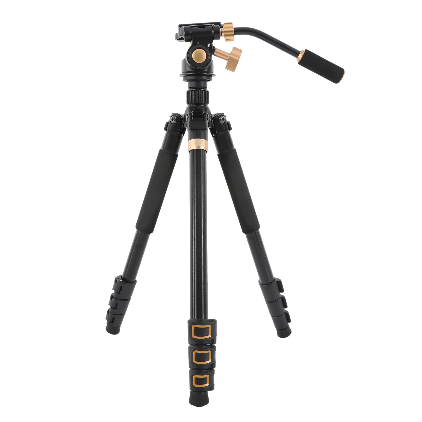 Wupyi Camera Tripod 62",Video Tripod With 360°Fluid Head,Professional Camera Tripods & Monopods,Tripod Stand For Video Camera, Dslr, Camcorder,With Carry Bag