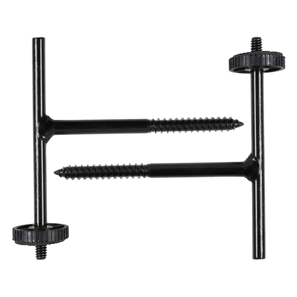 Folgtek 2Pcs Trail Camera Mount Tree Holder Deer Hunting Camera Tree Holder, Trap Camera Tree Mounting Quick Stand, Adjustable Alloy Steel Trail Hunting Accessories Size 10X11 Cm