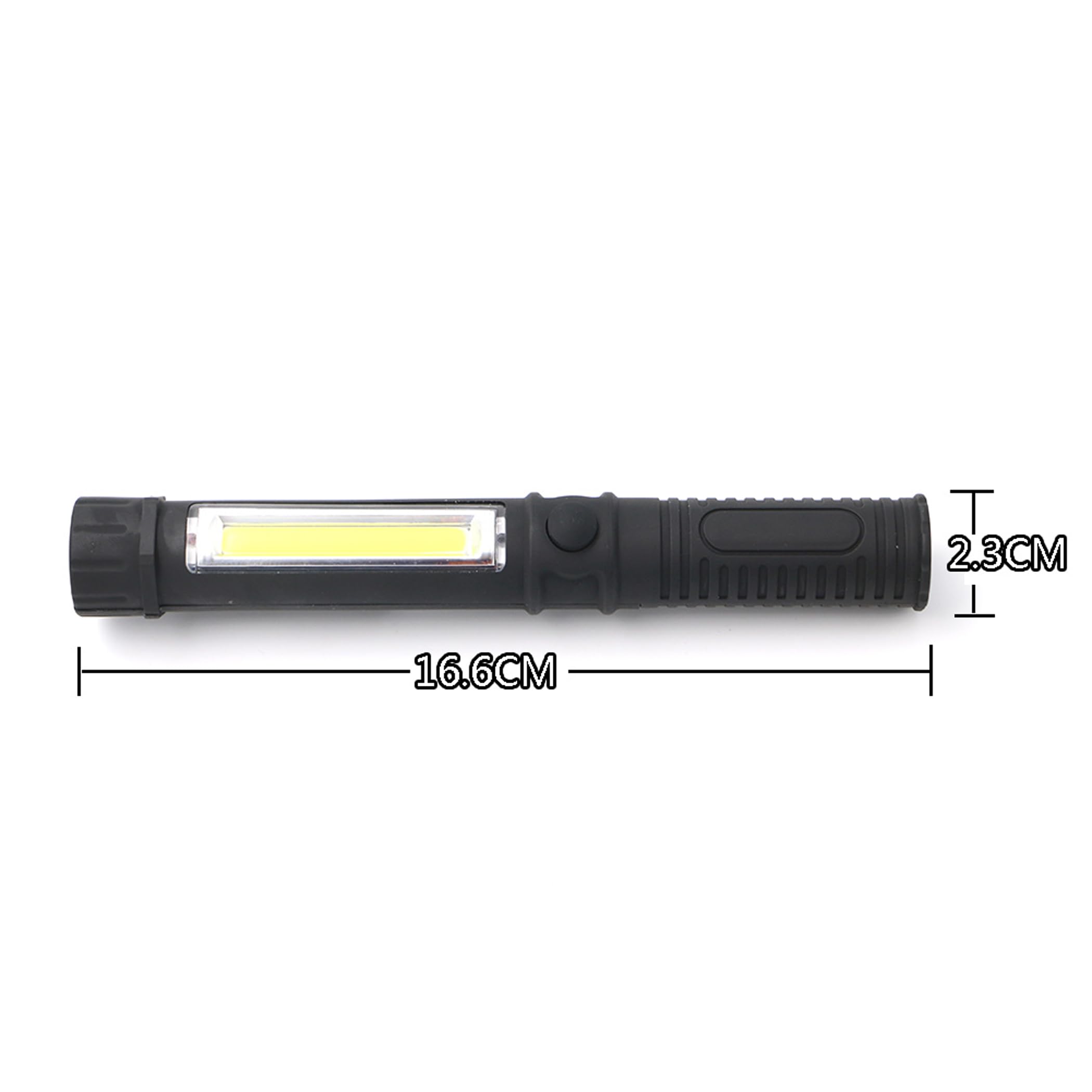 Vagocom 3Pcs Led Magnetic Worklight,Bulk Portable Cob Inspection Lamp Trouble Light For Mechanic,Bbq,Car,Camping,Emergency (Black,Batteries Not Included)
