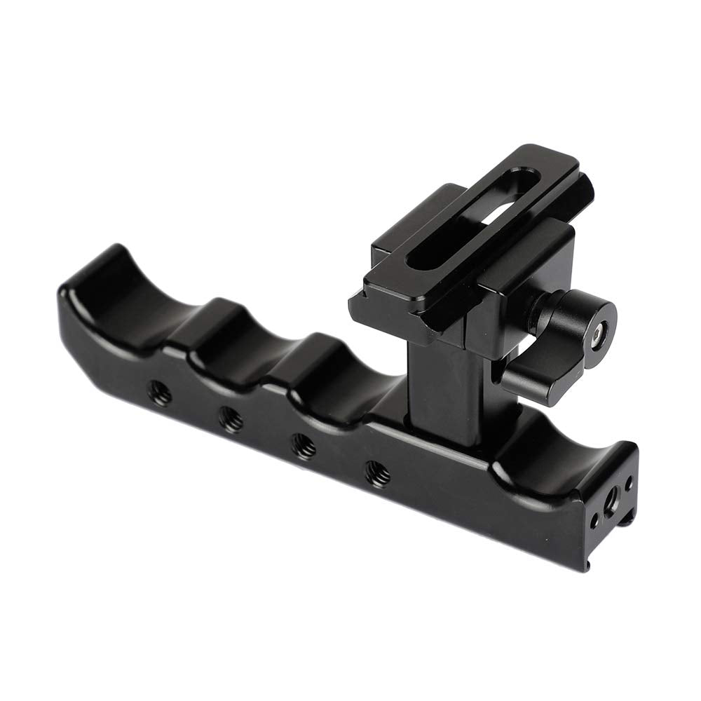 Camvate Quick Release Nato Top Cheese Handle With Nato Safety Rail For Dslr Camera Cage Rig - 2120
