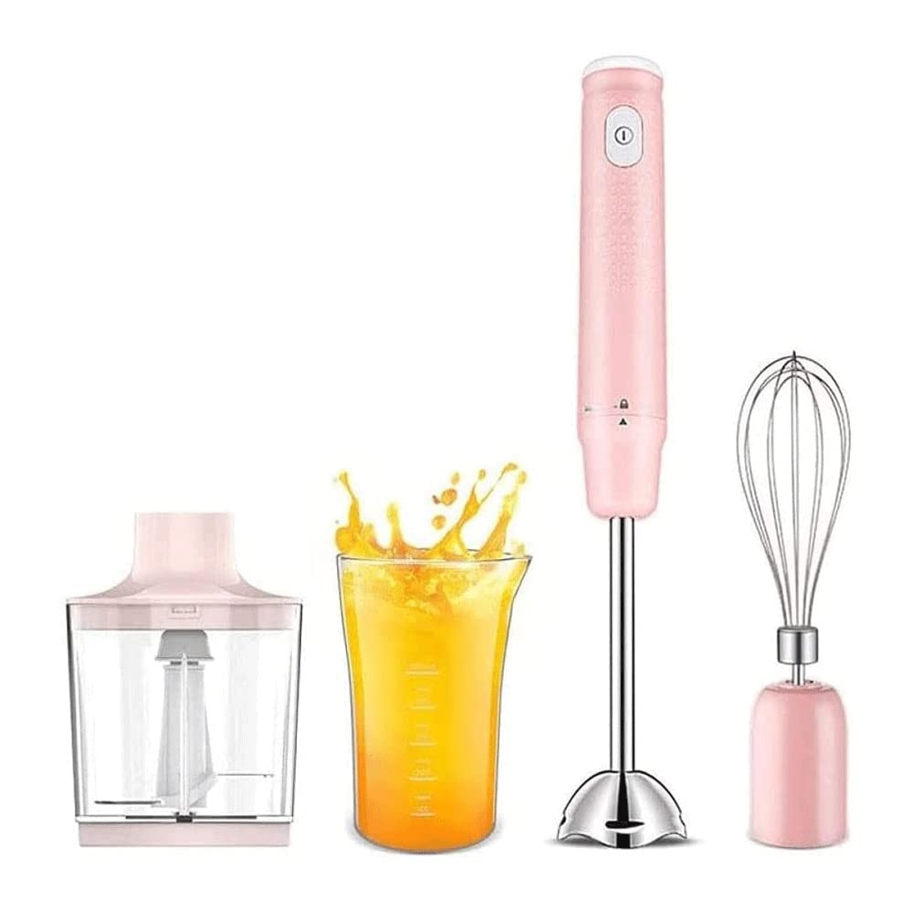 Zhykll Hand Blender, Powerful Immersion Blender Handheld, Smart Pressure Speed Control Portable Stick Mixer Perfect For Smoothies, Baby Food & Soup