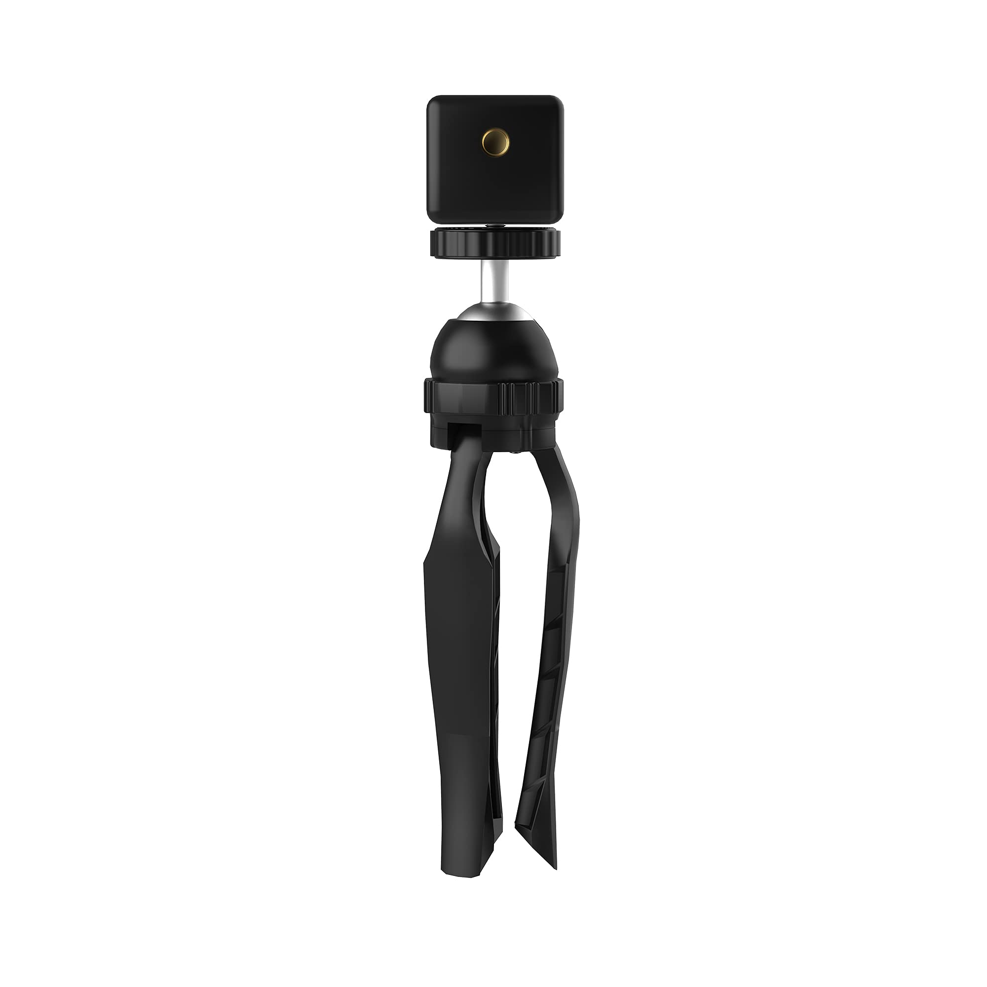 Cta Digital Phone & Camera Tripod – Cta Tabletop Smartphone & Webcam Video Tripod Mount With Omni-Tilting Ball Joint And Spring-Controlled Bracket For Phones Up To 3.25-Inches Wide (Add-Desktri)