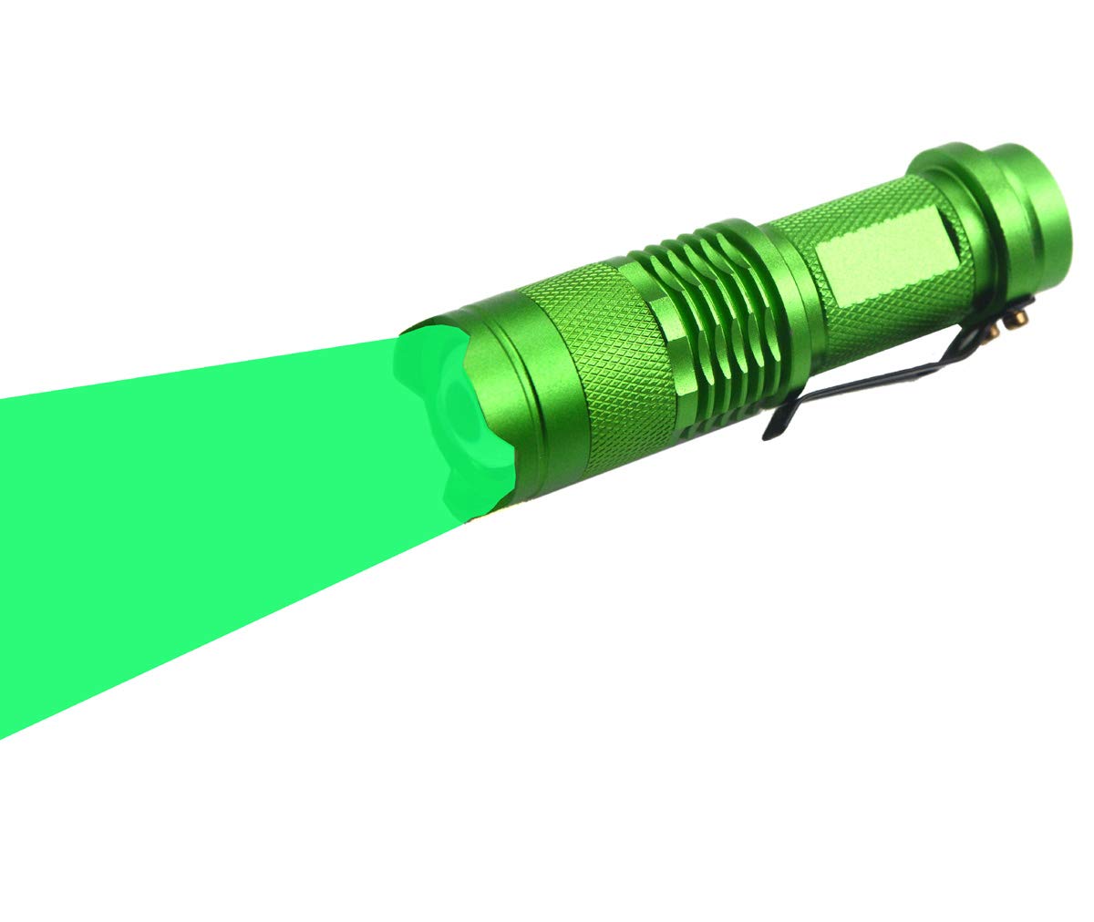 Wayllshine Scalable Green Led 3 Mode Long Range Green Beam Green Light Flashlight, Green Led Flashlight Green Flashlight Torch With Green Light Green Led For Night Detecting-Green House