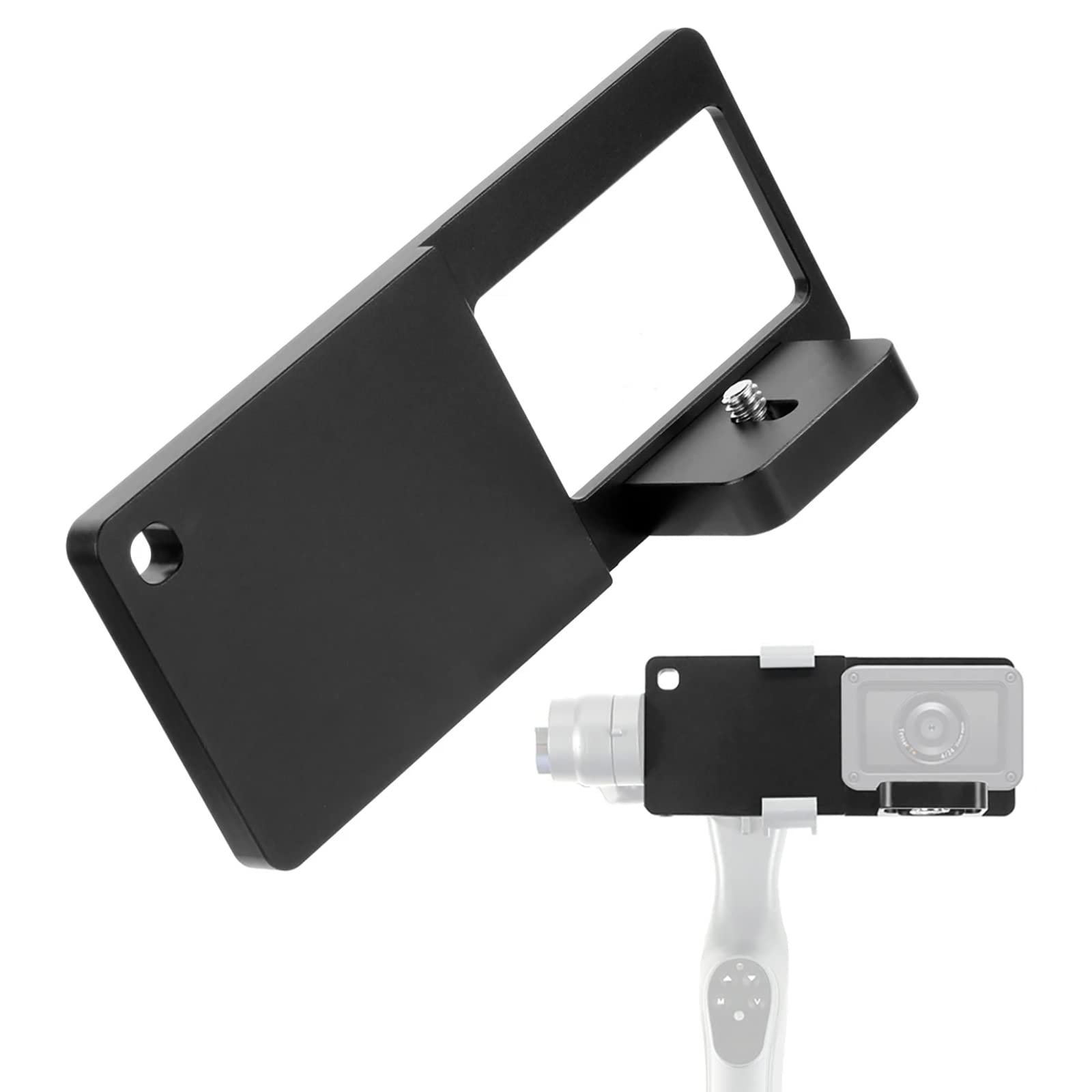 Yuly High-Stability Handheld Stabilizer Adapter Aluminum Mount Plate Action Clip Camera Accesories Fitting For Dsc-Rx0 Stabilizer Adapter