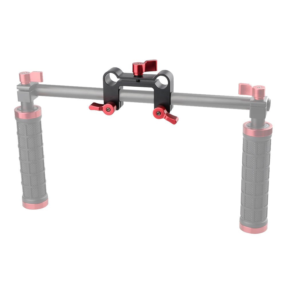 Camvate 15Mm Rod Offset Railblock 90 Degree Dslr Support Set - 0944