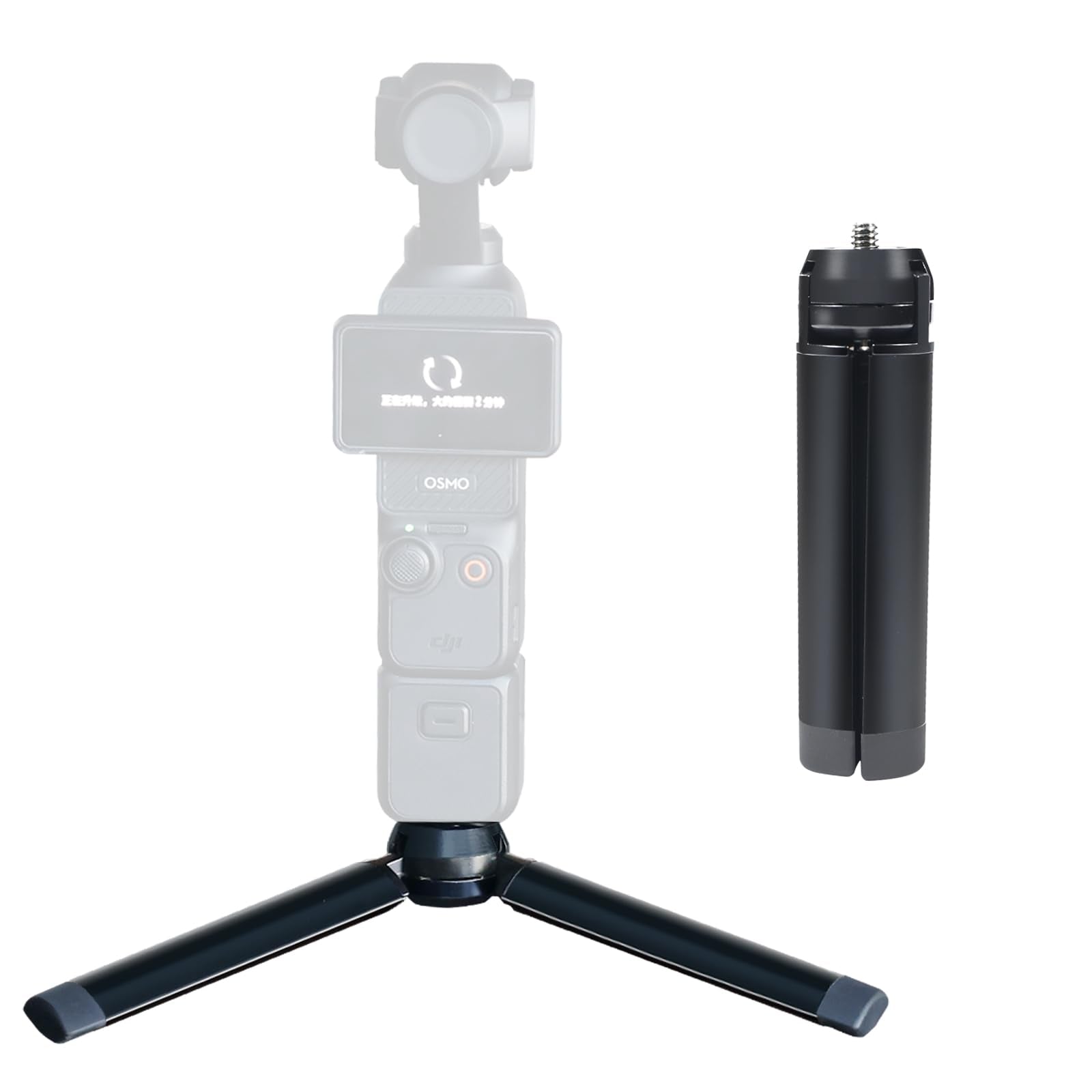 Kipyenb Metal Mini Tripod For Dji Osmo Pocket 3,Tabletop Stand Compact Vlog Tripod