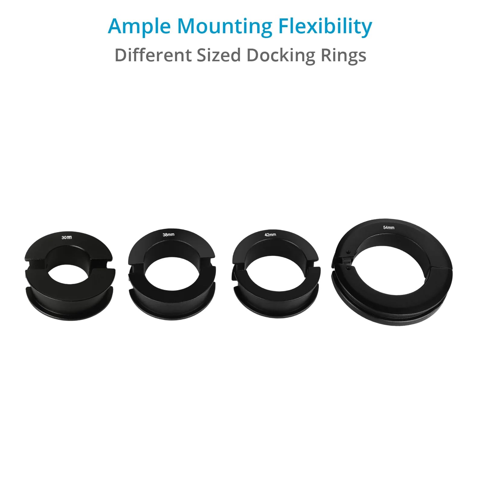 Proaim Ring Docking Bracket For Handheld Camera Stabilizers, Arm & Vest. Payload Capacity Up To 25Kg / 55.11Lb. (St-Rgdb-01)