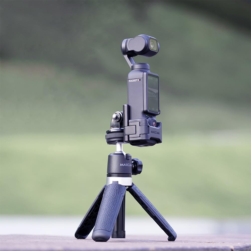 Maxcam Mini Selfie Stick Tripod Stand Handle Grip Compatible With Dji Osmo Pocket 3