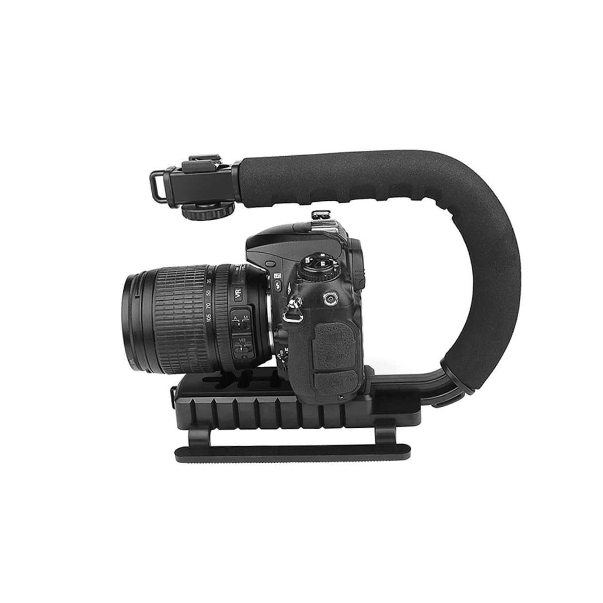 Caxusd Flash Stabilizer Handle Grip For Handheld Stabilizer Foam Handle Bracket For Dslr Camera Camcorder