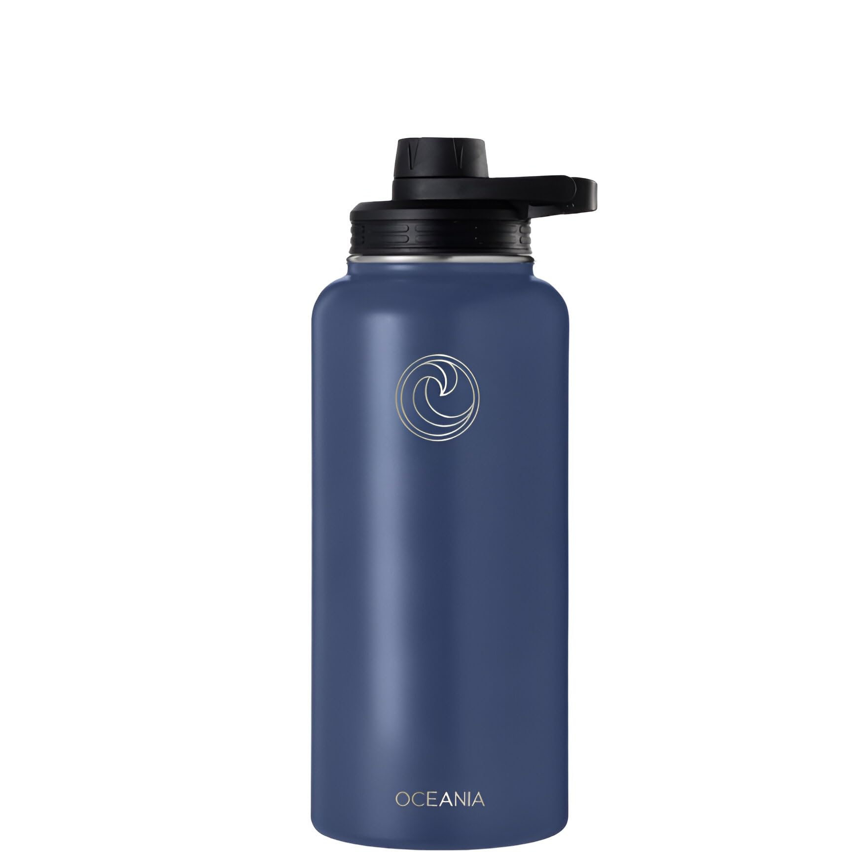 Oceania Flask 32Oz Stainless Steel Water Bottles  Modern, Leakproof, Hydro-